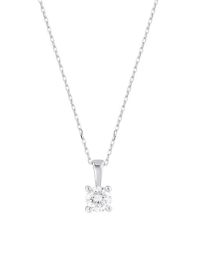 0.53 Karat Lab Grown Pırlanta Tektaş Kolye