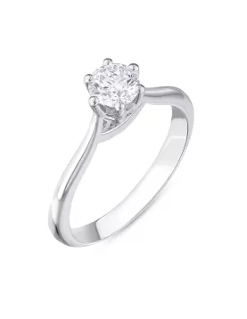 0.57 Karat Lab Grown Pırlanta Tektaş Yüzük